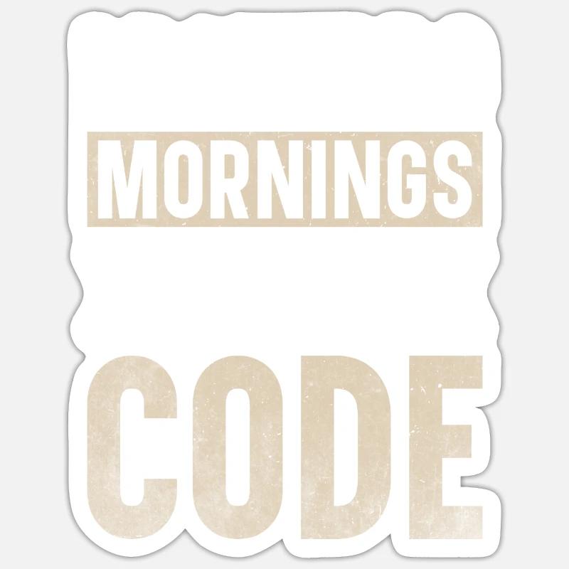 Programmierer Informatiker Computer Nerd Geschenk Sticker Größe S (10 x 10 cm)