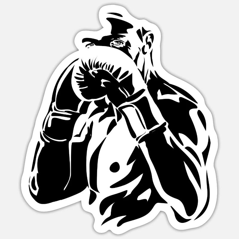 Sticker Größe S (10 x 10 cm) - 