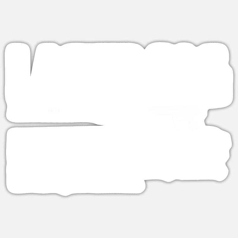 Laser Tag Definition - Sticker Größe S (10 x 10 cm) - Mattweiß