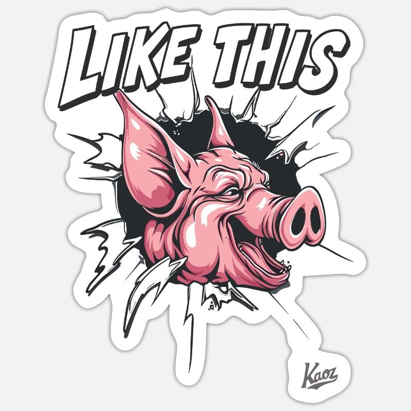 Sticker taille S (10 x 10 cm) - 