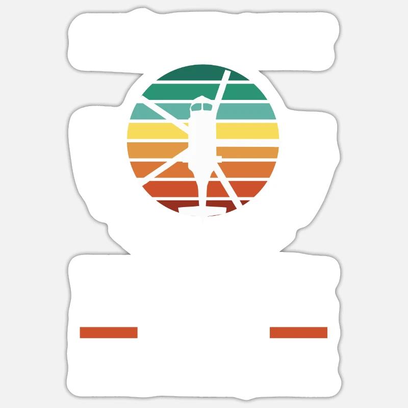 Pilote Hélicoptère Hélicoptère - Sticker taille S (10 x 10 cm) - blanc mat