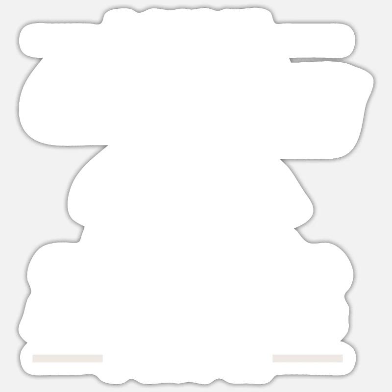 Dear Canoe Canoeists - Sticker size S (10 x 10 cm) - white matte