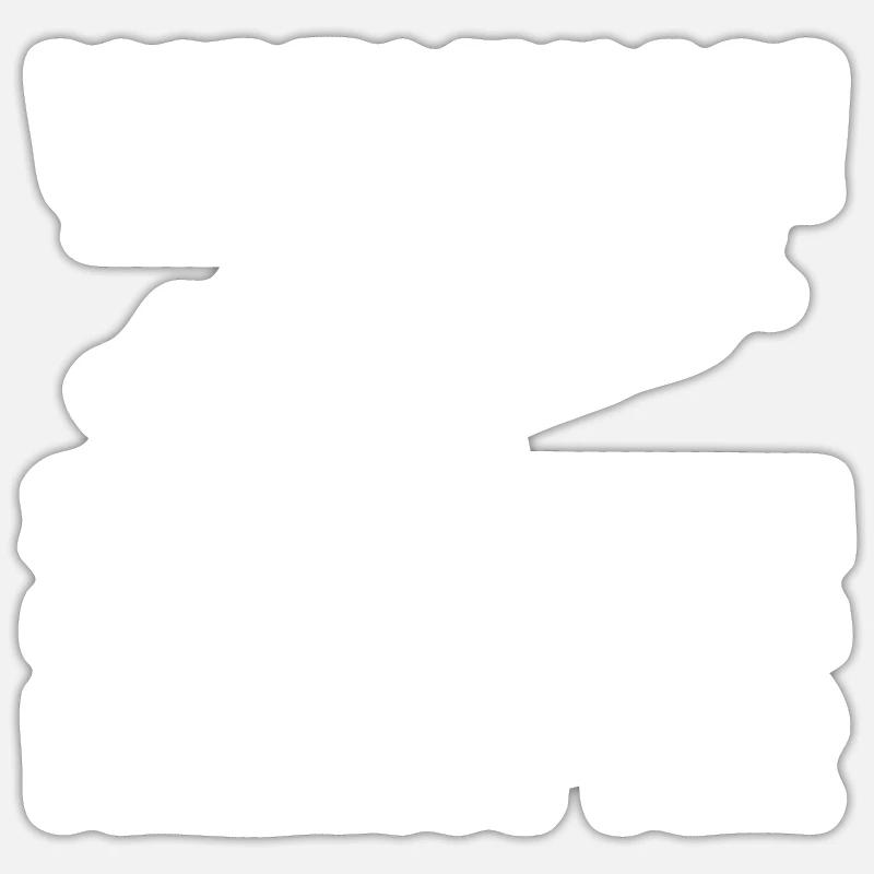Pilot Helicopter Helicopter - Sticker size S (10 x 10 cm) - white matte