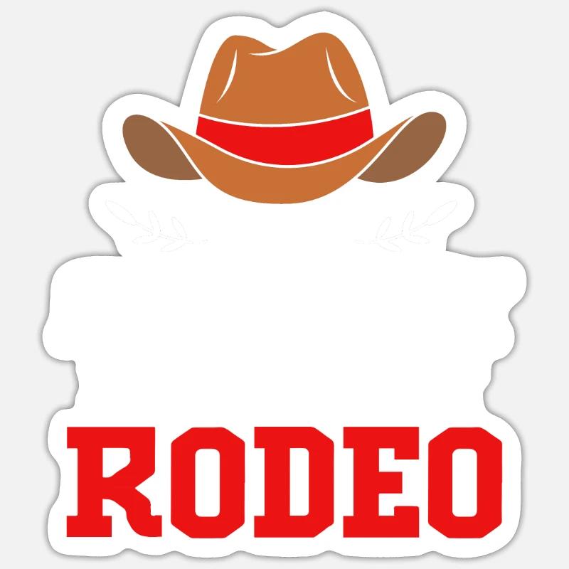 Rodeo Sticker size S (10 x 10 cm)