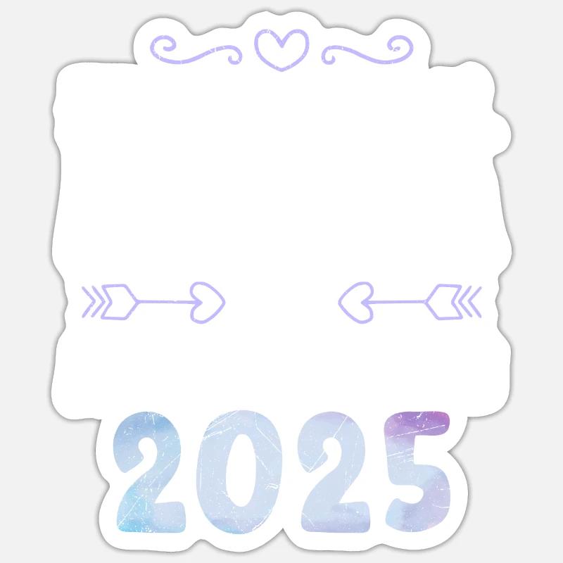 Werdende Mutter ERSTES MAL MAMA AM MUTTERTAG Sticker Größe S (10 x 10 cm)