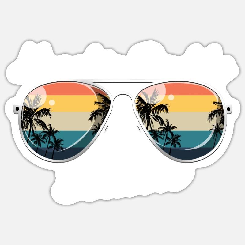 Hoochie Daddy Staffel Retro Hoochie Daddy Sticker Größe S (10 x 10 cm)