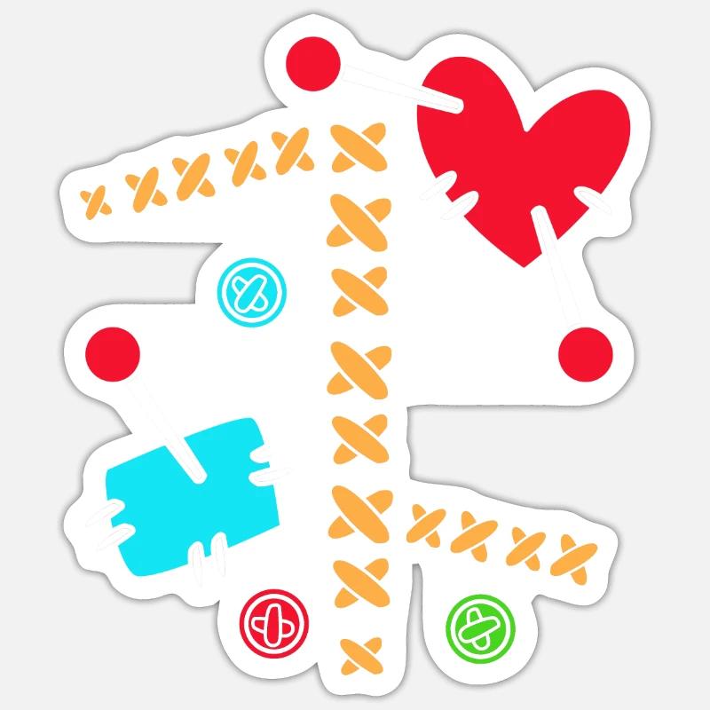 Sticker Größe S (10 x 10 cm) - 