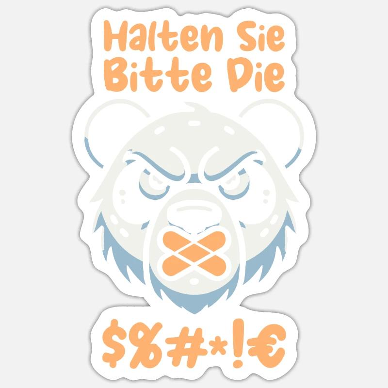 Sticker Größe S (10 x 10 cm) - 