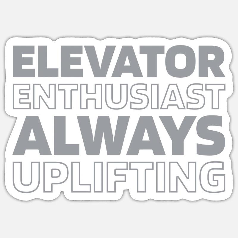 Elevator Elevator Sticker size S (10 x 10 cm)