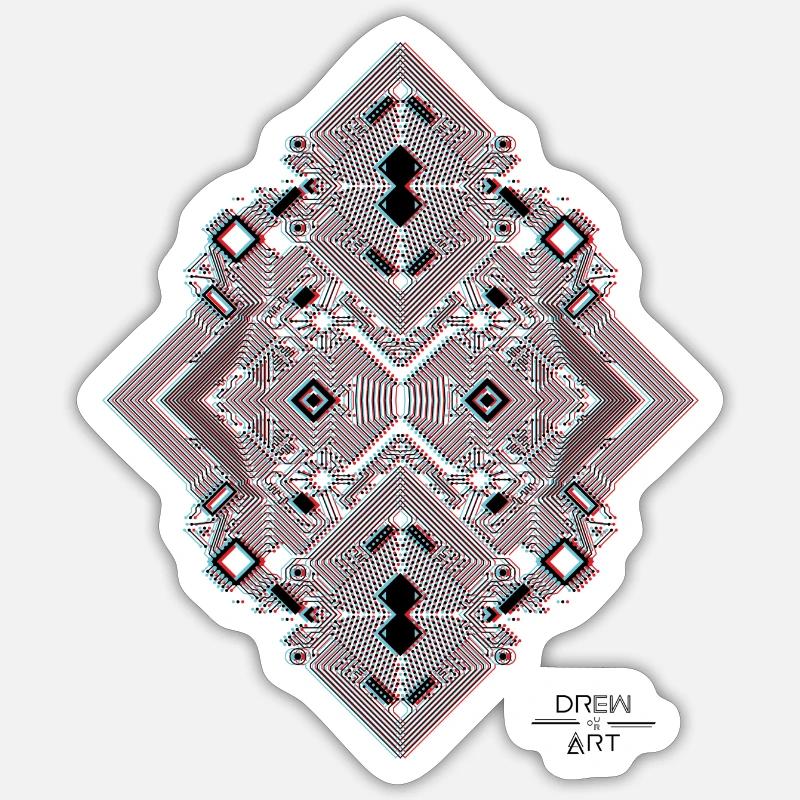 Sticker taille S (10 x 10 cm) - 