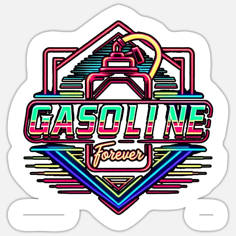 Essence Forever 15 - Sticker taille S (10 x 10 cm) - blanc mat