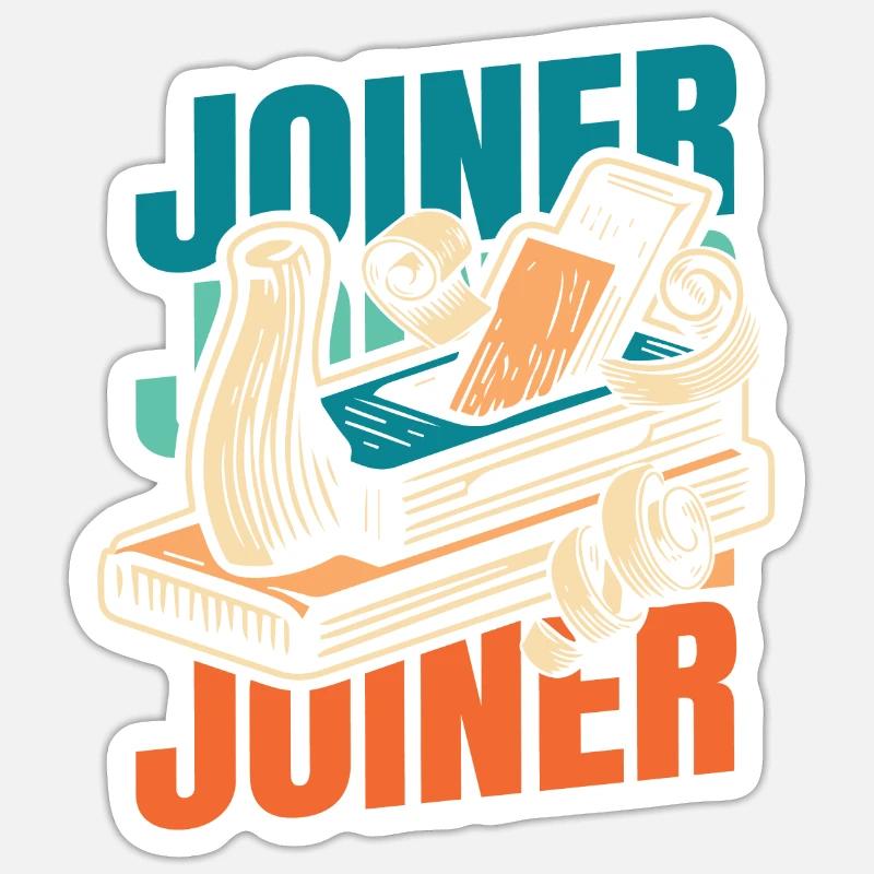 Carpenter Carpenter - Sticker size S (10 x 10 cm) - white matte