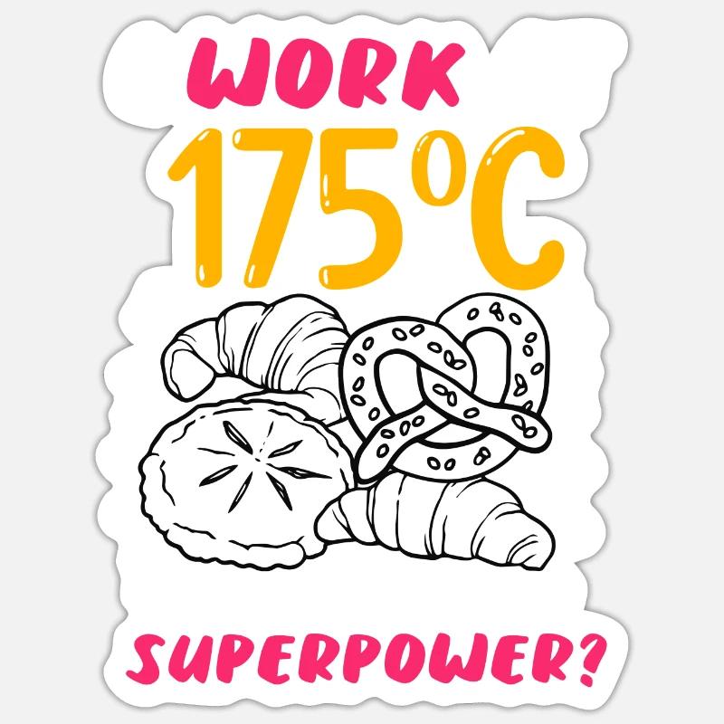 Bread Baking Bread Maker Sticker size S (10 x 10 cm)