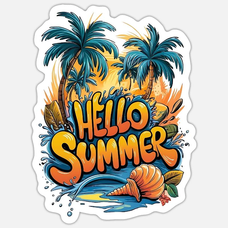 Sticker taille S (10 x 10 cm) - 