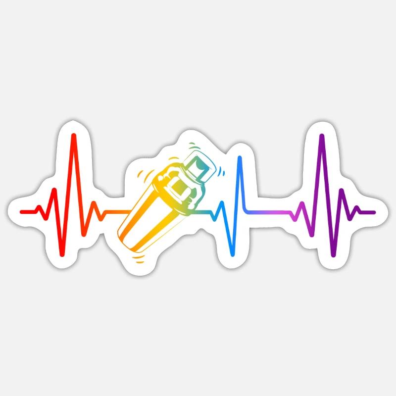 Sticker Größe S (10 x 10 cm) - 