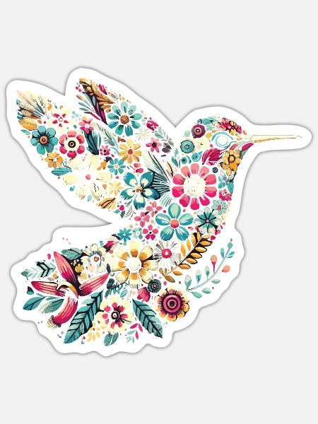  - Sticker size S (10 x 10 cm) - white matte