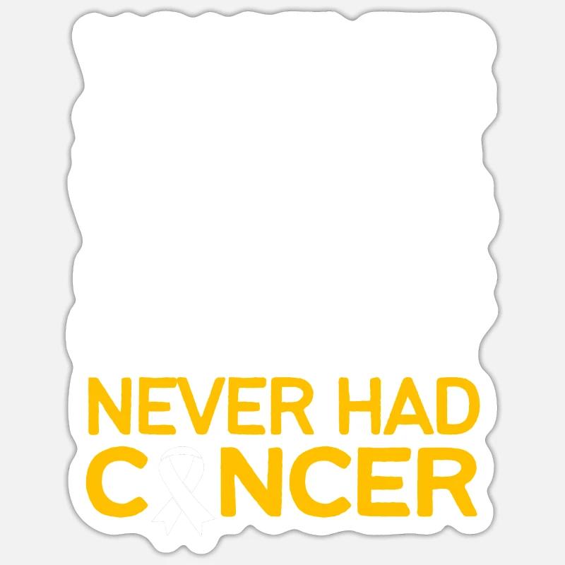 Krebs Kind - Sticker Größe S (10 x 10 cm) - Mattweiß