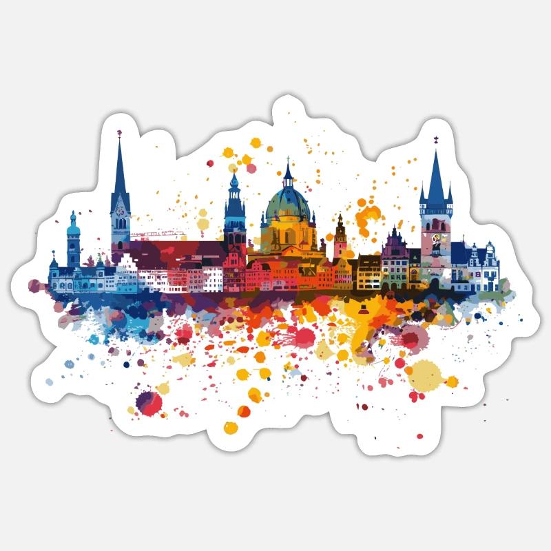 Sticker Größe S (10 x 10 cm) - 