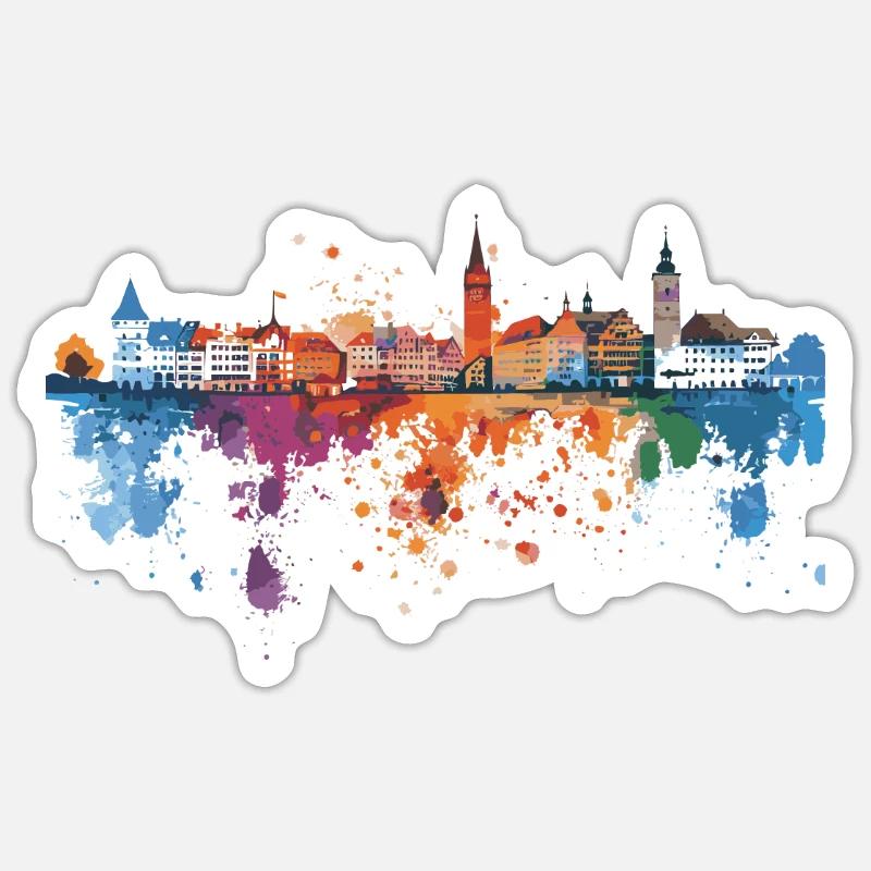 Sticker Größe S (10 x 10 cm) - 