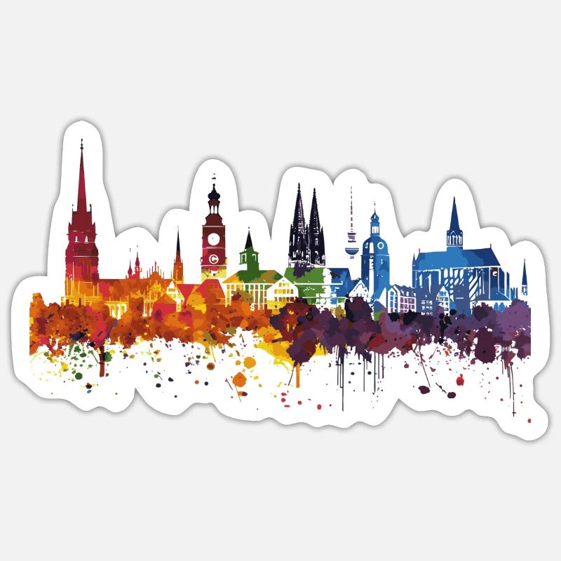 Sticker Größe S (10 x 10 cm) - 