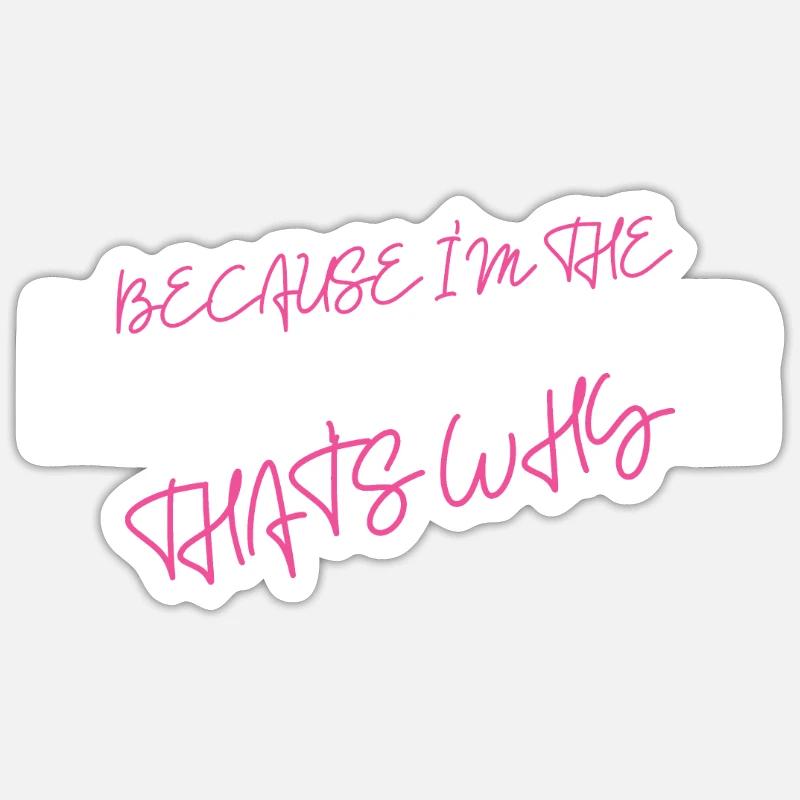 Patrons Directeur de succursale - Sticker taille S (10 x 10 cm) - blanc mat