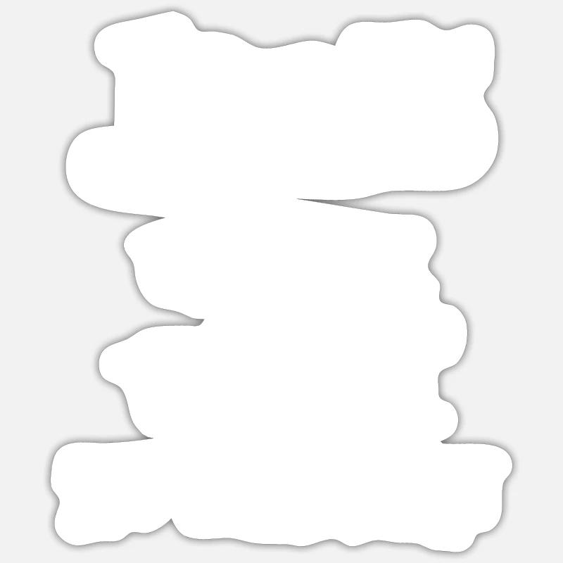 Joris comme sauveur - Sticker taille S (10 x 10 cm) - blanc mat