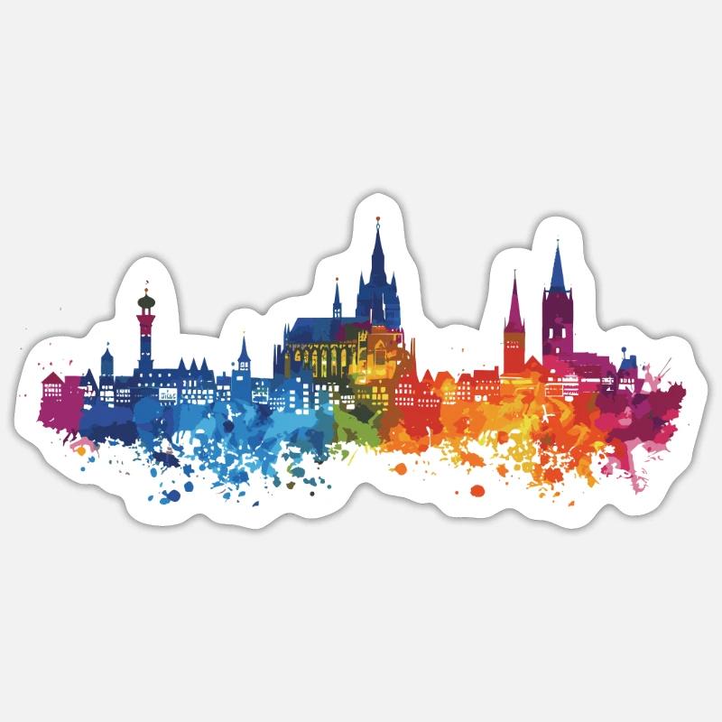 Sticker Größe S (10 x 10 cm) - 