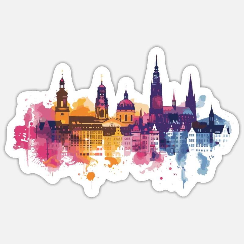 Mannheim Sticker Größe S (10 x 10 cm)