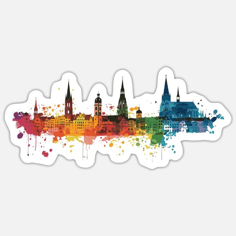 Sticker Größe S (10 x 10 cm) - 