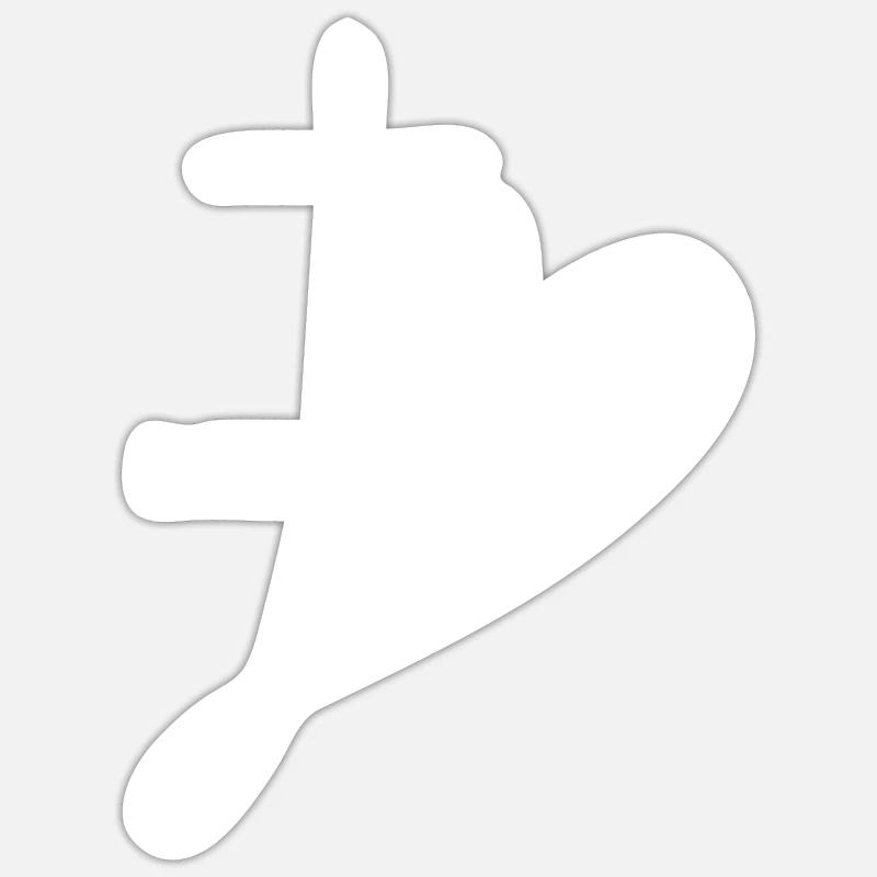 Sticker Größe S (10 x 10 cm) - 