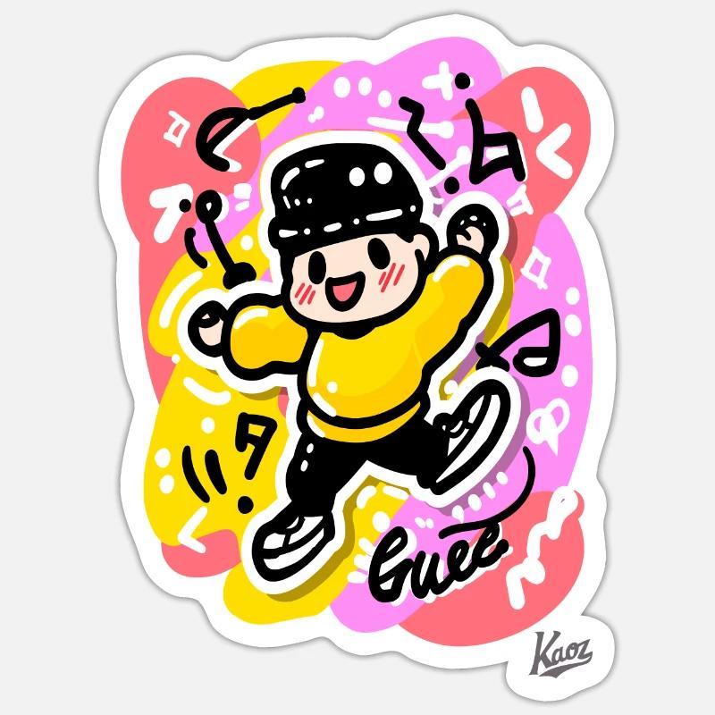 Sticker Größe S (10 x 10 cm) - 