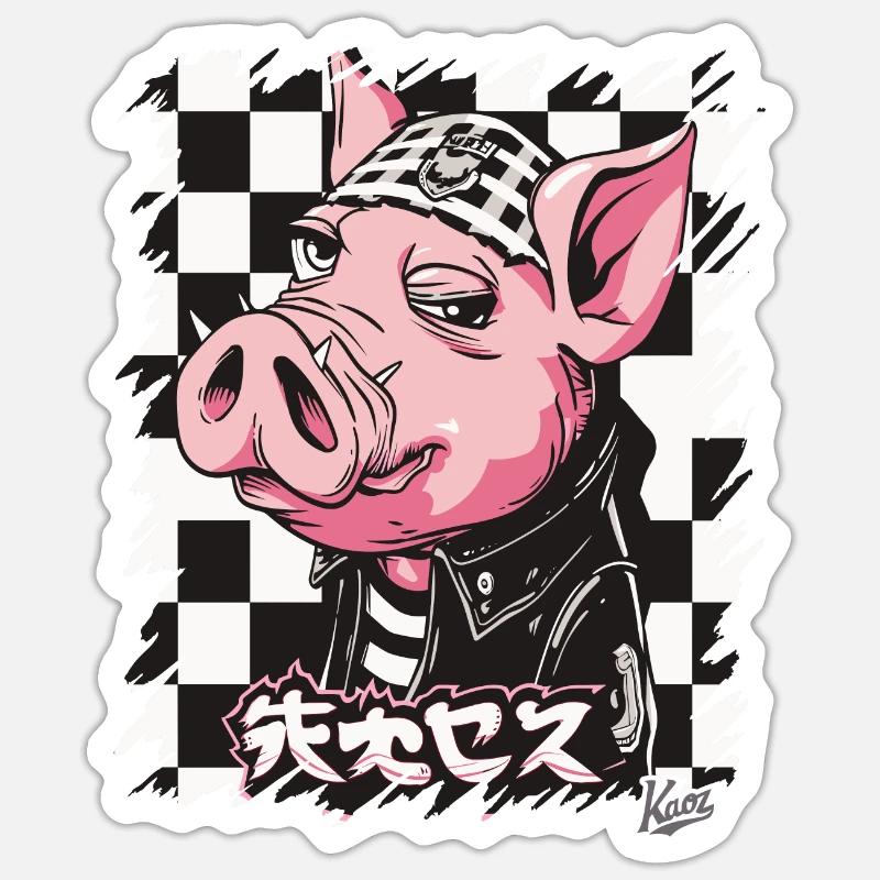 Sticker taille S (10 x 10 cm) - 
