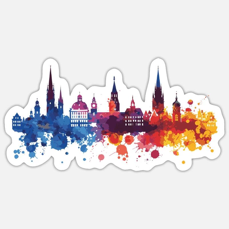 Sticker Größe S (10 x 10 cm) - 