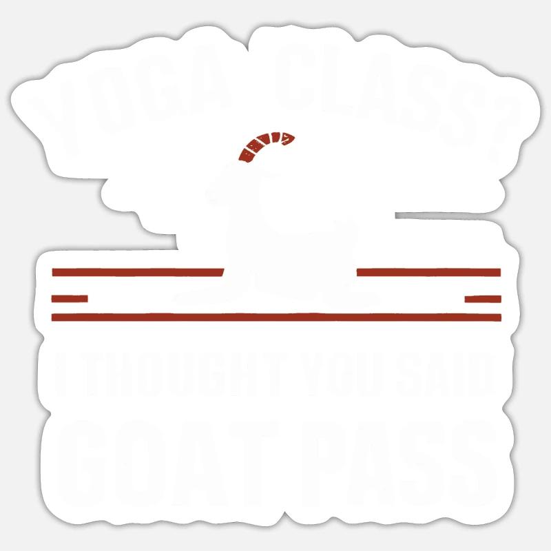 Quelqu’un dans l’Illinois m’aime - Sticker taille S (10 x 10 cm) - blanc mat
