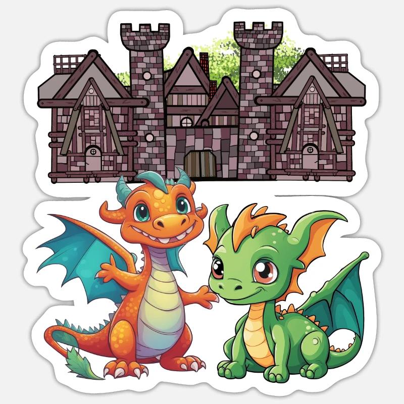 Sticker Größe S (10 x 10 cm) - 