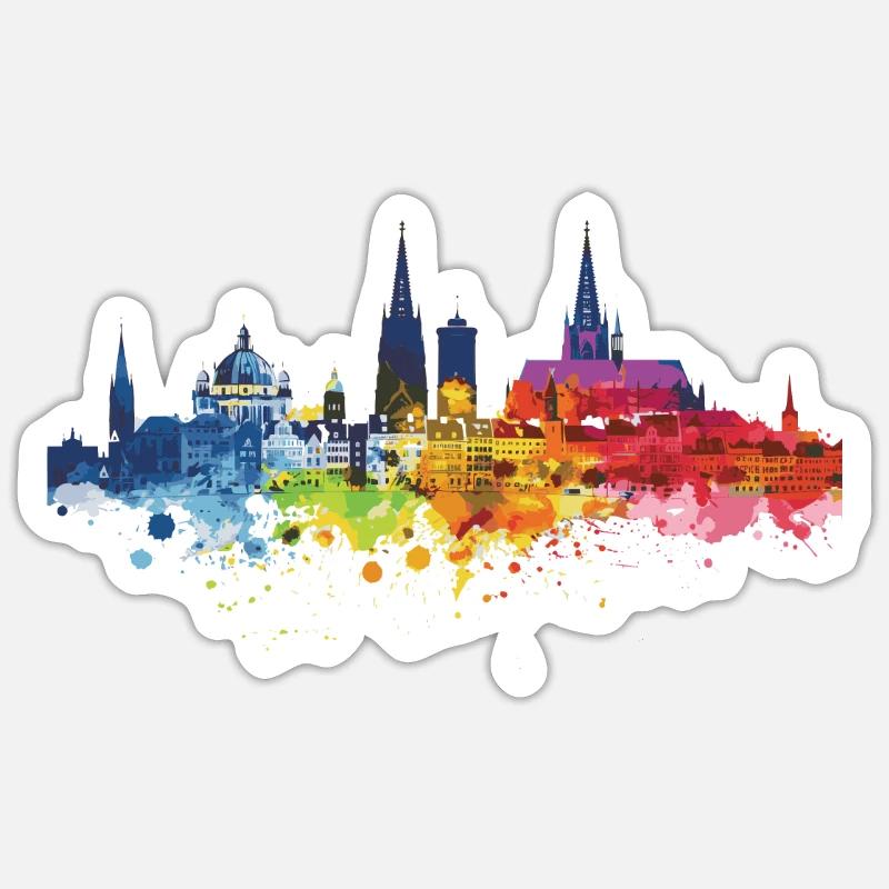 Sticker taille S (10 x 10 cm) - 