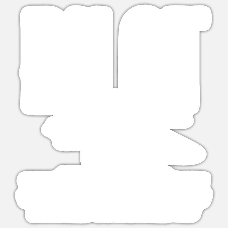 Sticker Größe S (10 x 10 cm) - 