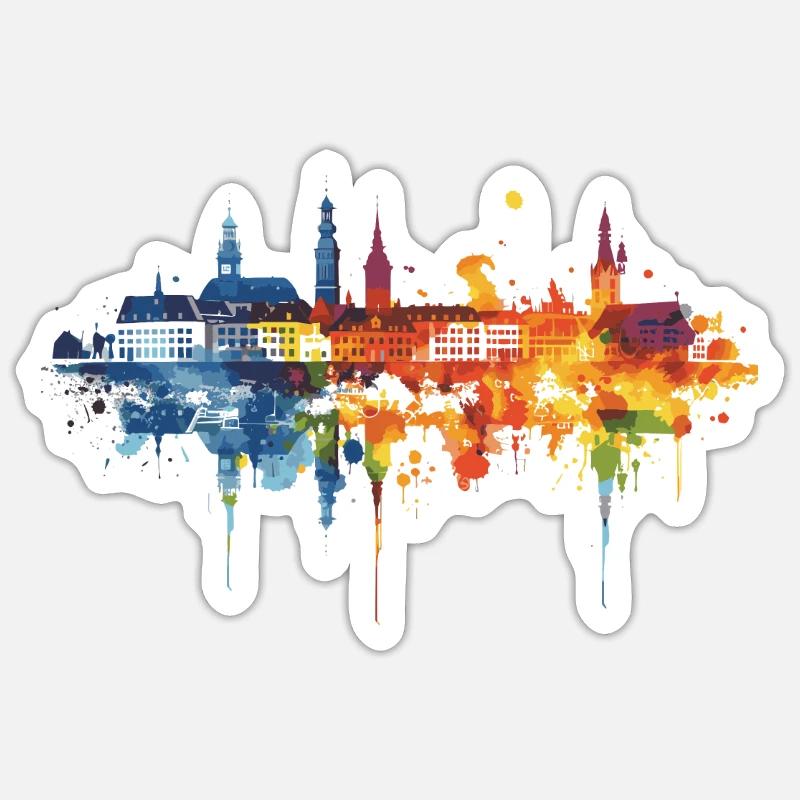 Sticker Größe S (10 x 10 cm) - 