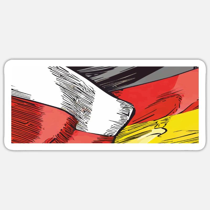 Sticker Größe S (10 x 10 cm) - 