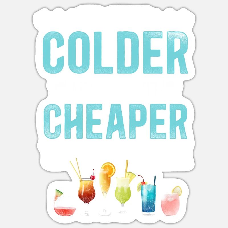 Bartender Mixologist We Serve - Sticker size S (10 x 10 cm) - white matte