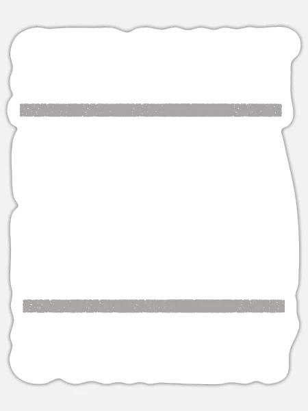 Hirntumor Tumor Gehirn - Sticker Größe S (10 x 10 cm) - Mattweiß