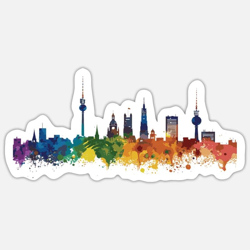 Sticker Größe S (10 x 10 cm) - 