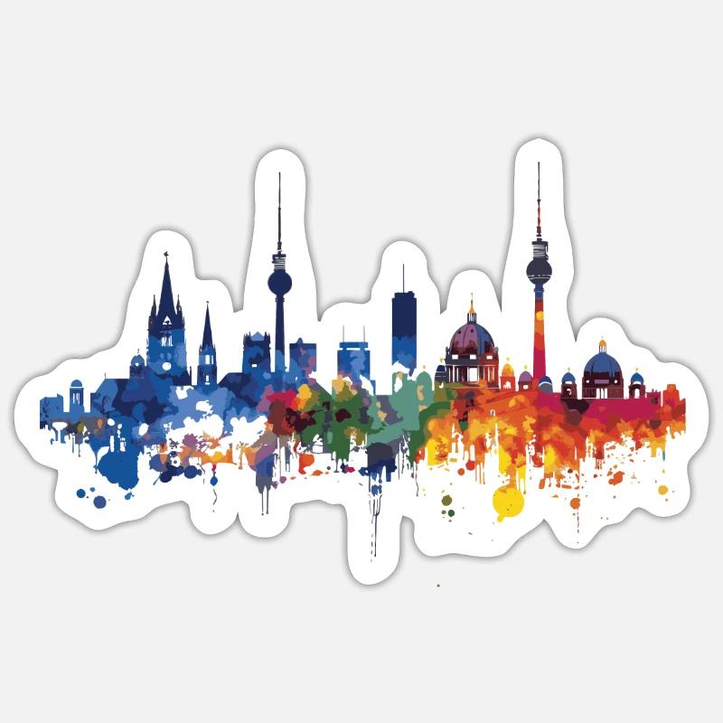 Sticker Größe S (10 x 10 cm) - 