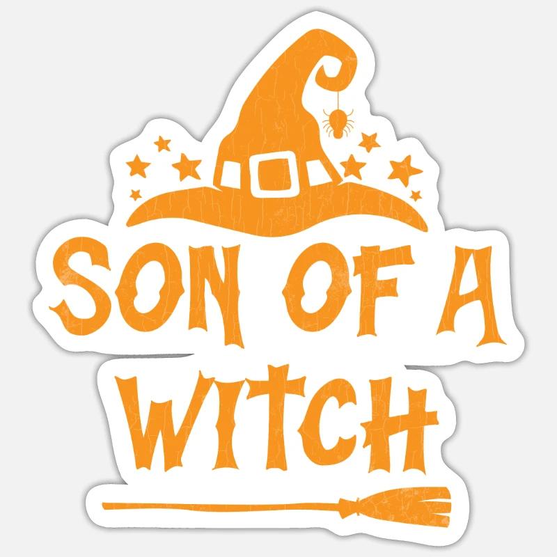 Fils d’une sorcière Sticker taille S (10 x 10 cm)