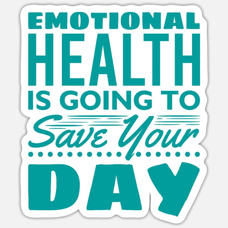 Emotional Health Sticker size S (10 x 10 cm)