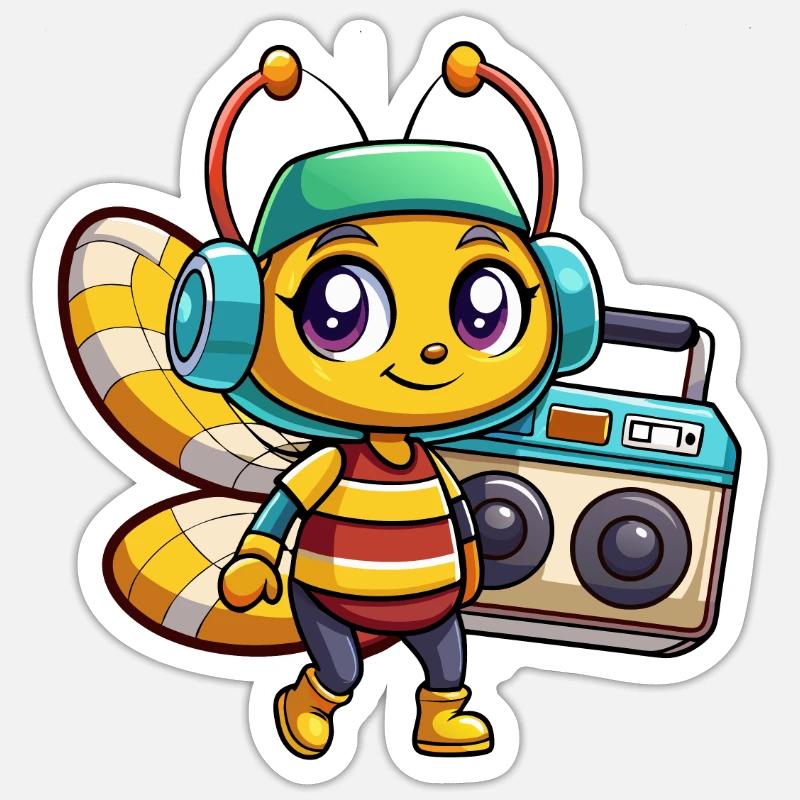 BUGS Sticker size S (10 x 10 cm)