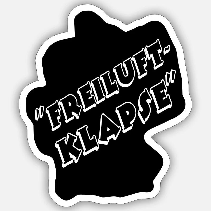 Sticker Größe S (10 x 10 cm) - 