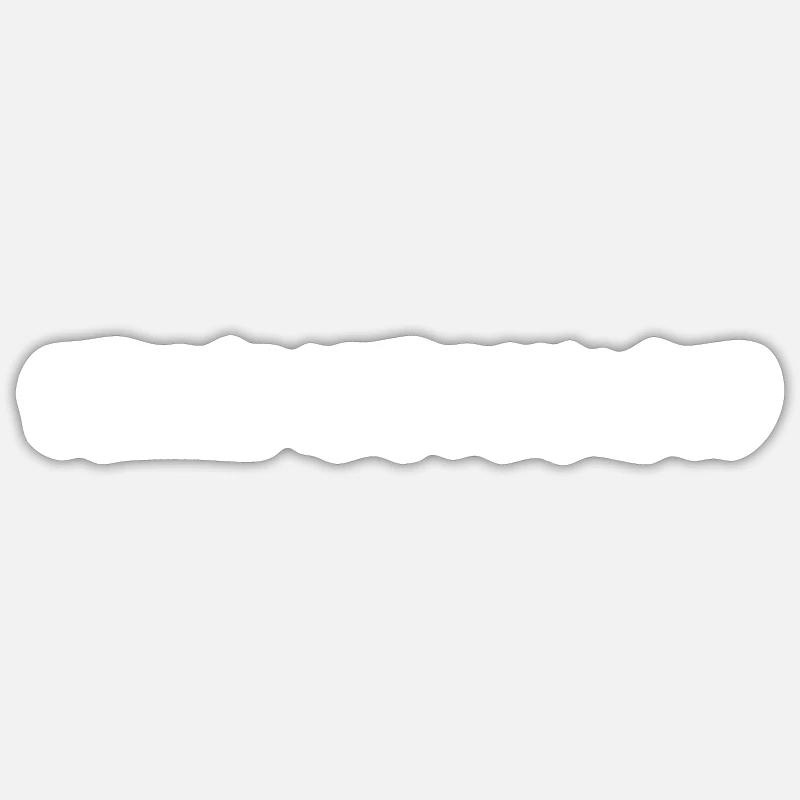 Bowling - Strike non inclus - Sticker taille S (10 x 10 cm) - blanc mat