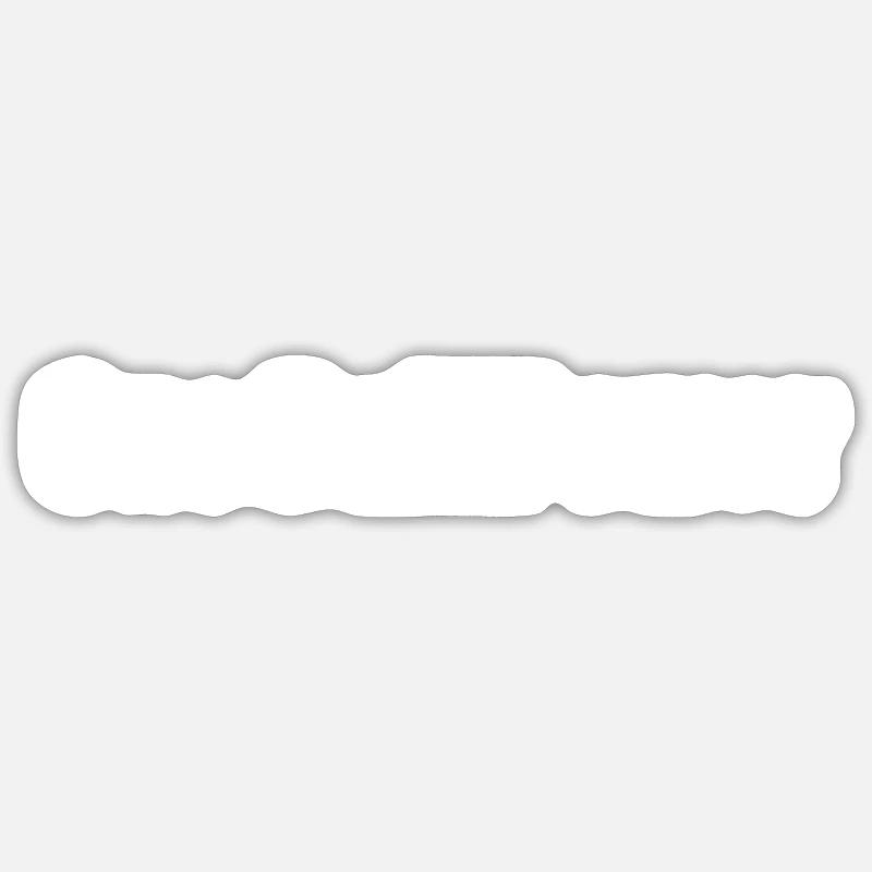 Billard - Puissance de la boule blanche Sticker taille S (10 x 10 cm)