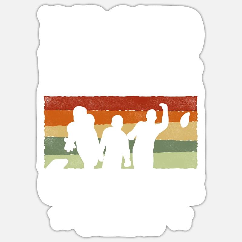Cornhole Team Bean Bag Player Sticker Größe S (10 x 10 cm)